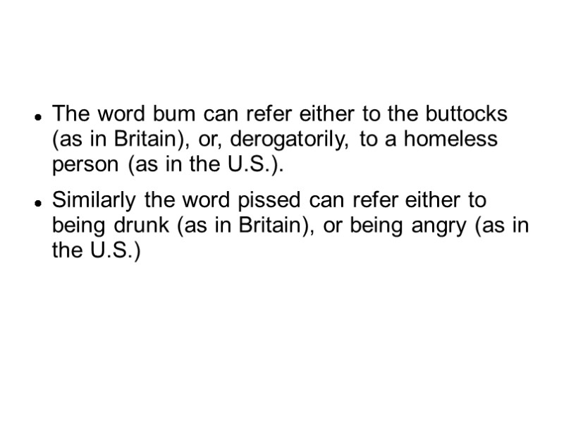 The word bum can refer either to the buttocks (as in Britain), or, derogatorily,